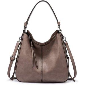 Tote Bag PU Leather Shoulder Bags Fashion Hobo Bags Large Purse and Handbags